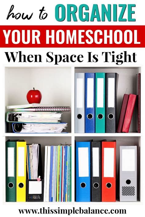 Use any space you have available for storage, like under beds, in the pantry, or the coat closet. Unique Homeschool Organization Ideas for Small Spaces ...