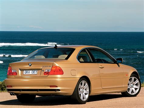 The car was offered with notchback coupe, convertible body shapes between the years 1999 and 2006. BMW 3 Series Coupe (E46) - 1999, 2000, 2001, 2002, 2003 - autoevolution
