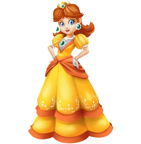 Super Mario Bros Princesa Daisy Transparente Png Png Mart