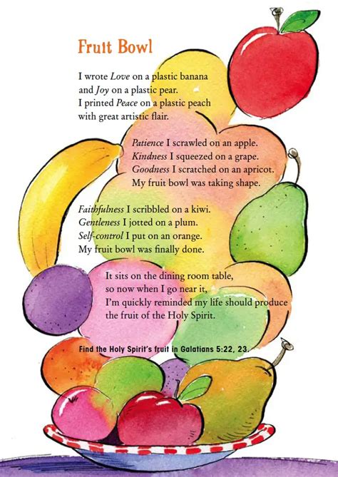 Fruit Poems