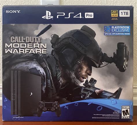 Refurbished Call Of Duty Modern Warfare Playstation 4 Pro Bundle