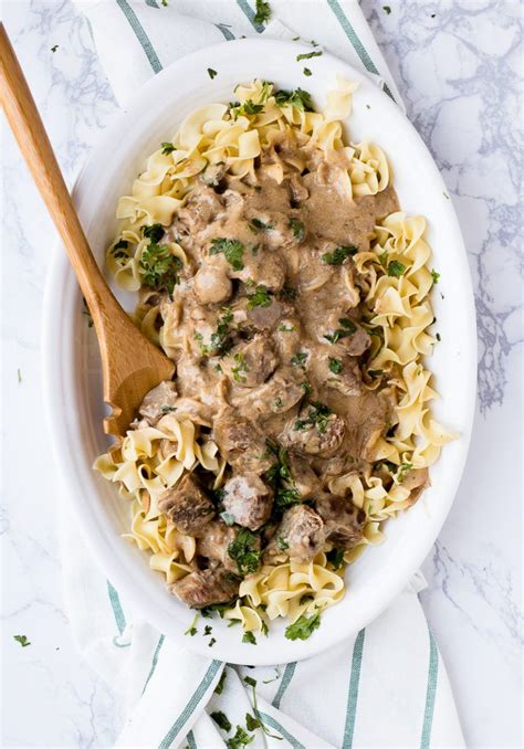 Make a classic beef stroganoff with steak and mushrooms for a tasty midweek meal. Beef Stroganoff | Recipe | Recipe for beef stroganoff ...