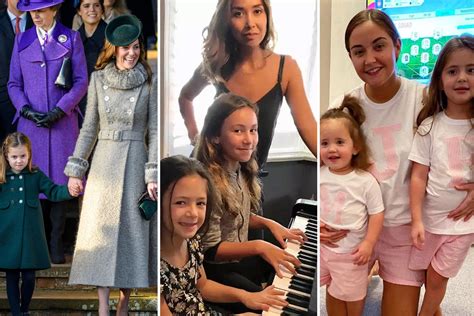 from princess charlotte to apple martin — these lookalike daughters are following in their mums