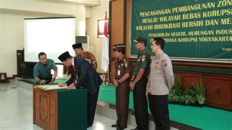 Pengadilan Negeri Yogyakarta Canangkan Pembangunan Zona Integritas