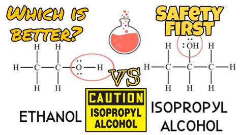 Ethyl Vs Isopropyl Alcohol Which Would You Prefer To Use As