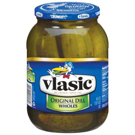 Watch the video to find. Vlasic Wholes Original Dill, 46 fl oz - Walmart.com