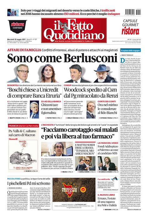 Sono Come Berlusconi Il Fatto Quotidiano