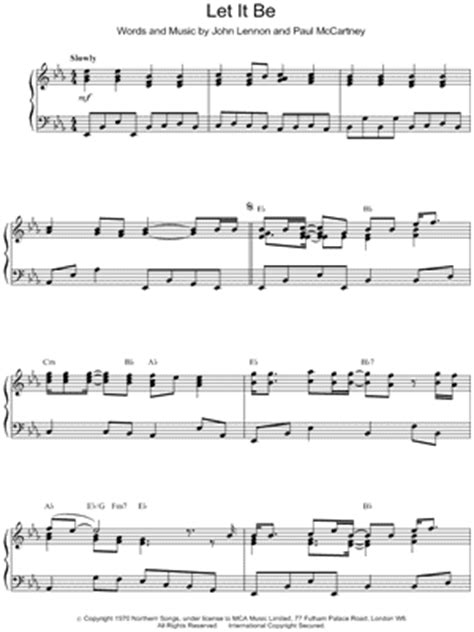 Drag this button to your bookmarks bar. Let It Be Piano Sheet Music Free Download