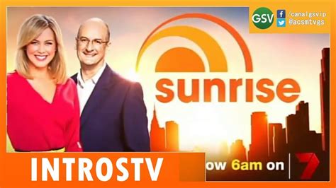 Sunrise Channel 7 Open And Theme Introstv Youtube
