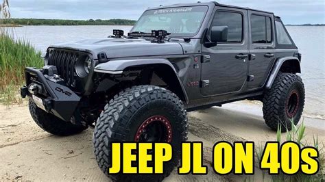 Jeep Rubicon Jl On 40s Youtube