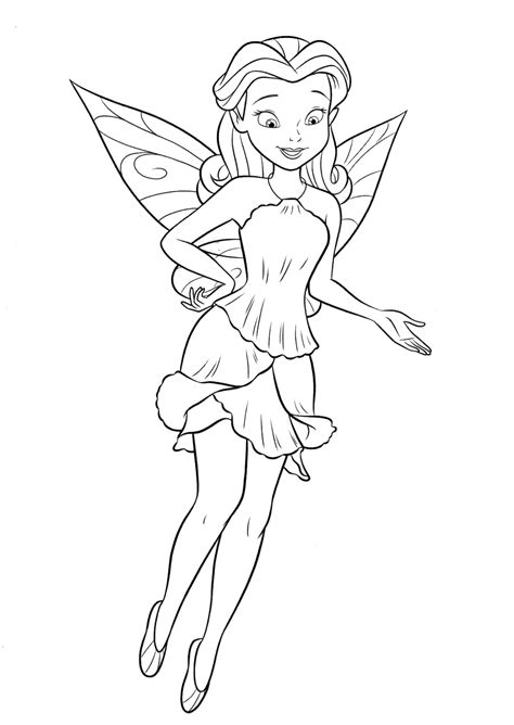 Coloring Page Fada Rosetta