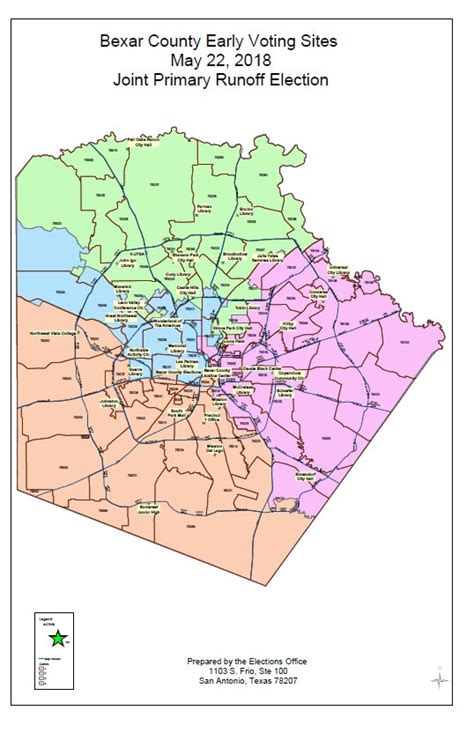 Bexar County Precinct Map