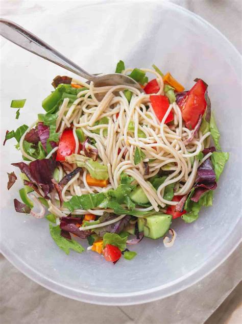 Cold Vegan Spaghetti Salad Recipe Earth Of Maria