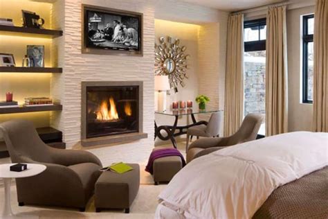 45 Bedrooms With Fireplaces Make Winter A Lovely Season