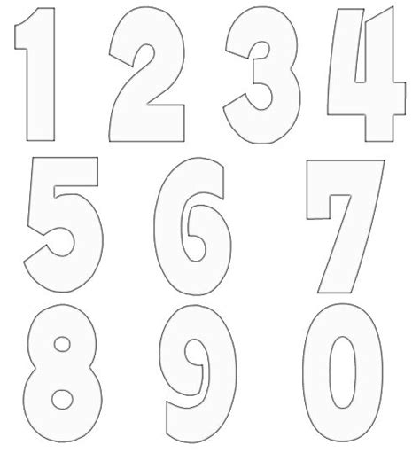 7 Best Images Of Printable Numbers Clip Art Free Printable Christmas