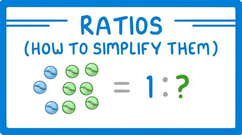 GCSE Maths What Are Ratios How To Simplify Them Part 1 81 YouTube