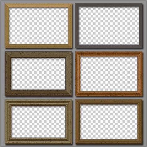 Free Wooden Frames For Adobe Photoshop And Photoshop Elements Picture
