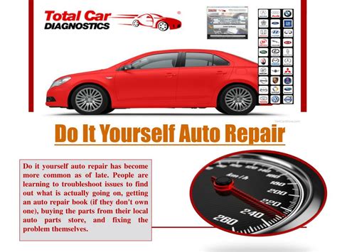 Ppt Do It Yourself Auto Repair Powerpoint Presentation Free Download