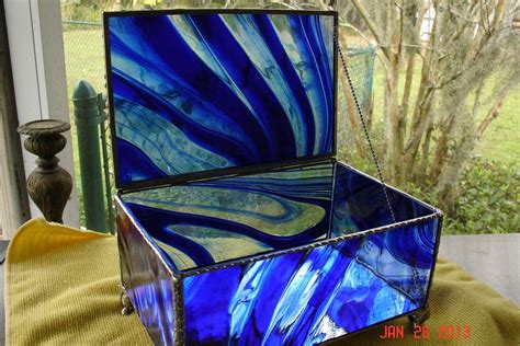 Hand Made Stained Glass Boxes By Artistic Stained Glass And More