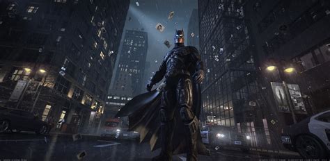 Batman Watching Gotham City Wallpaperhd Superheroes Wallpapers4k