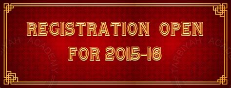 Registration opens for specifics by student group/class: Registration for Fall 2015 is OFFICIALLY OPEN! - Tarbiyah ...
