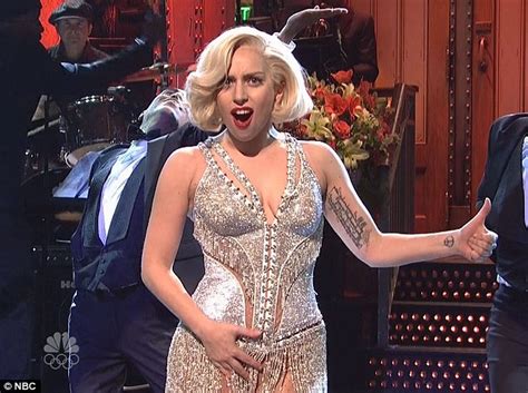 Lady Gagas Very Suggestive Display With R Kelly On Saturday Night