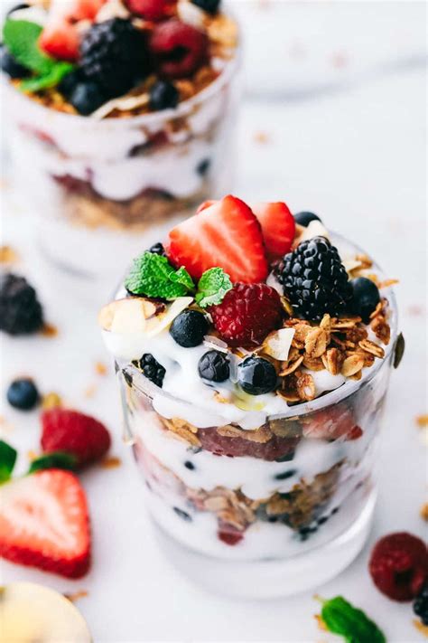Yogurt Parfait Recipe Is A Simple Breakfast Or Snack That Starts With A