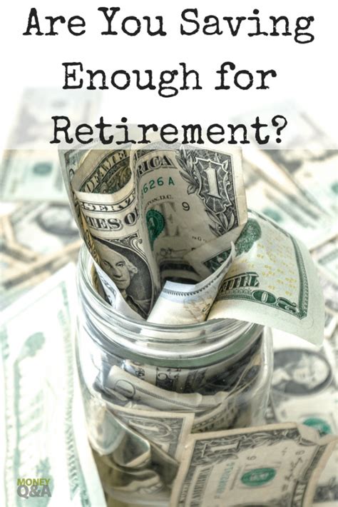 Am I Saving Enough For Retirement Heres How To Find Out Money