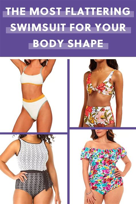 The Most Flattering Swimsuit For Your Body Shape Swimsuit For Body Type Flattering