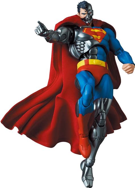 Cyborg Superman Action Figure Mafex Return Of Superman 16 Cm