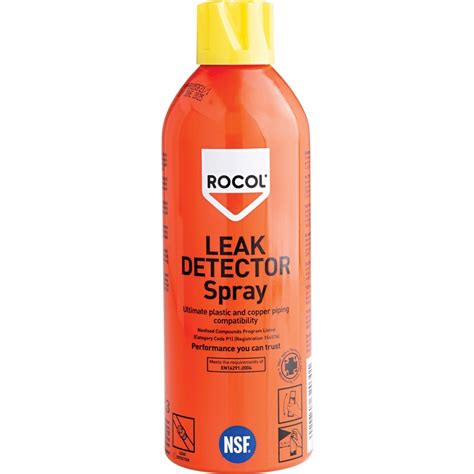 Rocol Leak Detector Spray 300ml 32030 At Zoro
