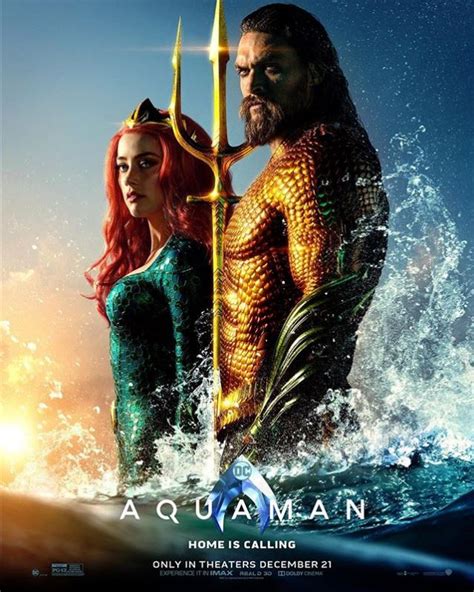 Aquaman Póster De Mera Y Arthur Con Los Trajes Clásicos
