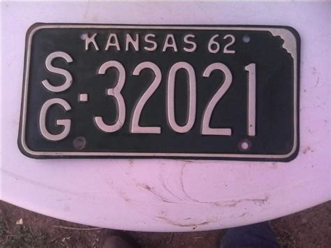 1962 Sedgwick County car tag - Nex-Tech Classifieds