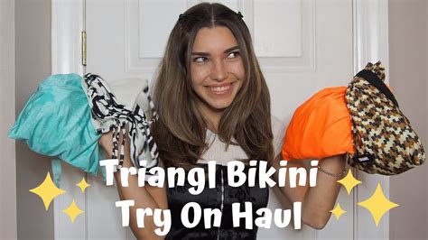 Triangl Bikini Try On Haul Unsponsored Honest Review Youtube