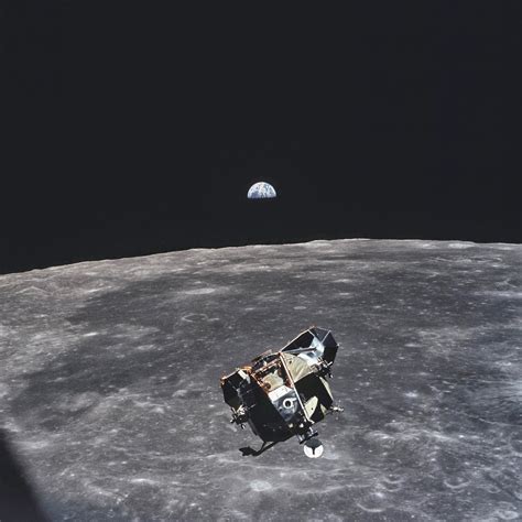 Earth And The Moon From Apollo 11 The Planetary Society