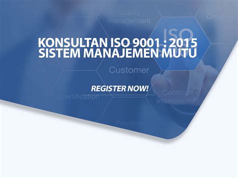 Konsultan Iso 90012015 Sistem Manajemen Mutu Training Ahli K3
