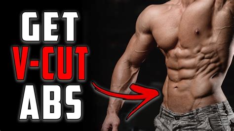 3 Exercises To Get Ripped V Cut Abs Fast Exercise Poster