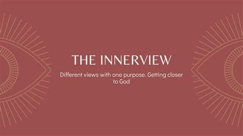 The Innerview Episode 2 Discussing More Of Our Testimonies