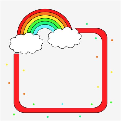 Browse and download hd rainbow border png images with transparent background for free. Simple Creative Cute Cartoon Rainbow Border, Simple ...