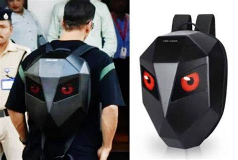 akshay kumar viral backpack with strange led lights costs rs 35 000 and its really a show