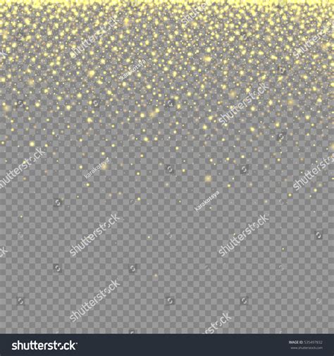 Abstract Texture Gold Neon Glitter Particles Stock Vector Royalty Free