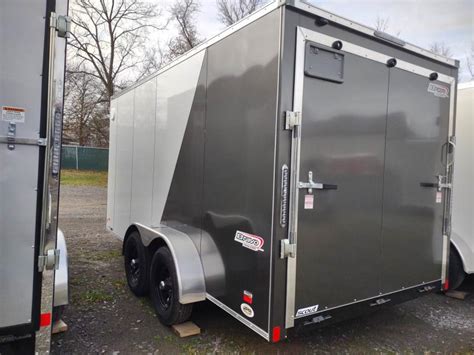 2023 Bravo Trailers 7x14 Scout V Nose Cargo Enclosed Trailer With