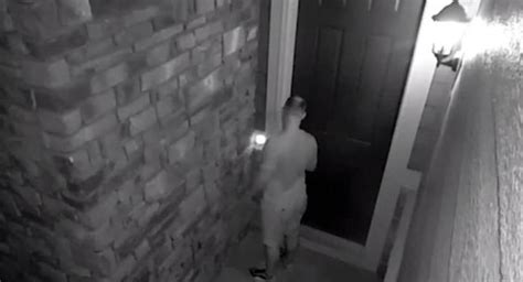 Peeping Tom Caught Spying On Teen Through Window In Dark Of Night