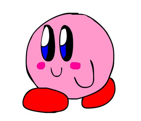 Kirbys Walking Digital Drawing Kirby Animation