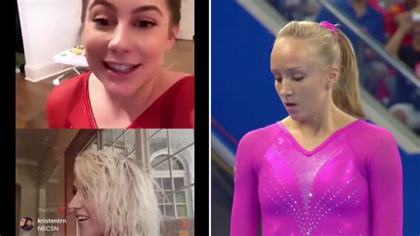 Shawn Johnson And Nastia Liukin Rewatching The 2008 Olympic Aa Final For The First Time Youtube