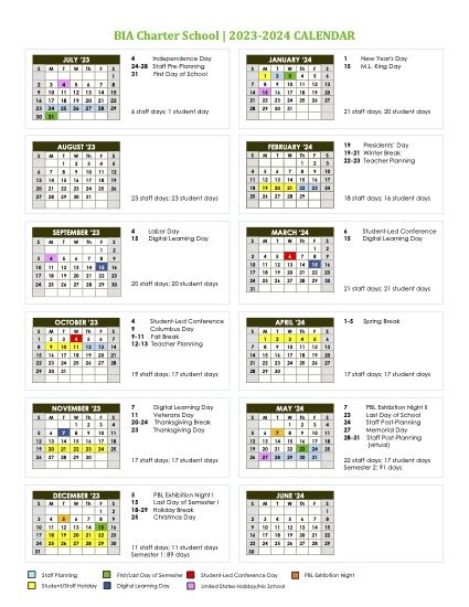 Home Calendars Bia Charter School