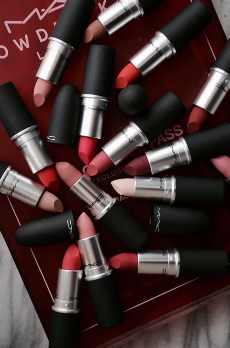 Review Mac Cosmetics Powder Kiss Lipsticks Sexiz Pix