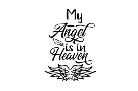 Our Angel In Heaven Svg