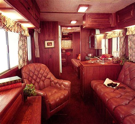 35 Cool Photos Show Interior Of 1970s Rvs And Motorhomes Vintage Everyday