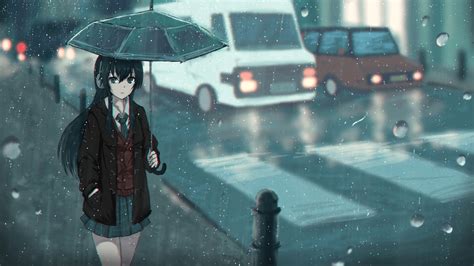 Anime Rainy Day Wallpapers Top Free Anime Rainy Day Backgrounds